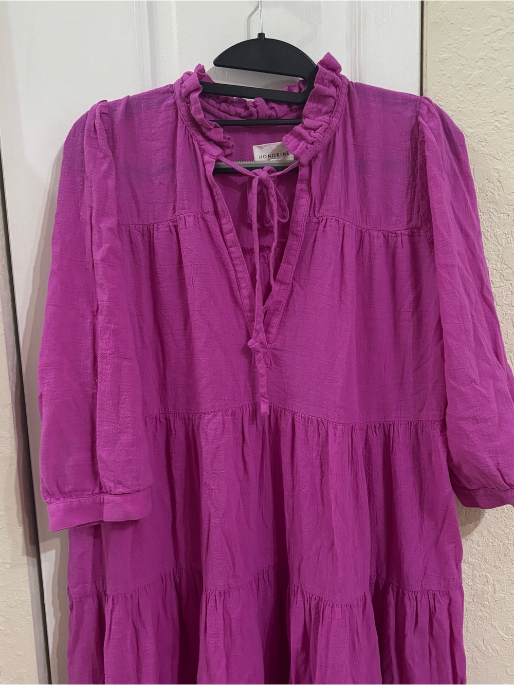 Honorine Long Giselle Dress in Petunia - Picture 5 of 9